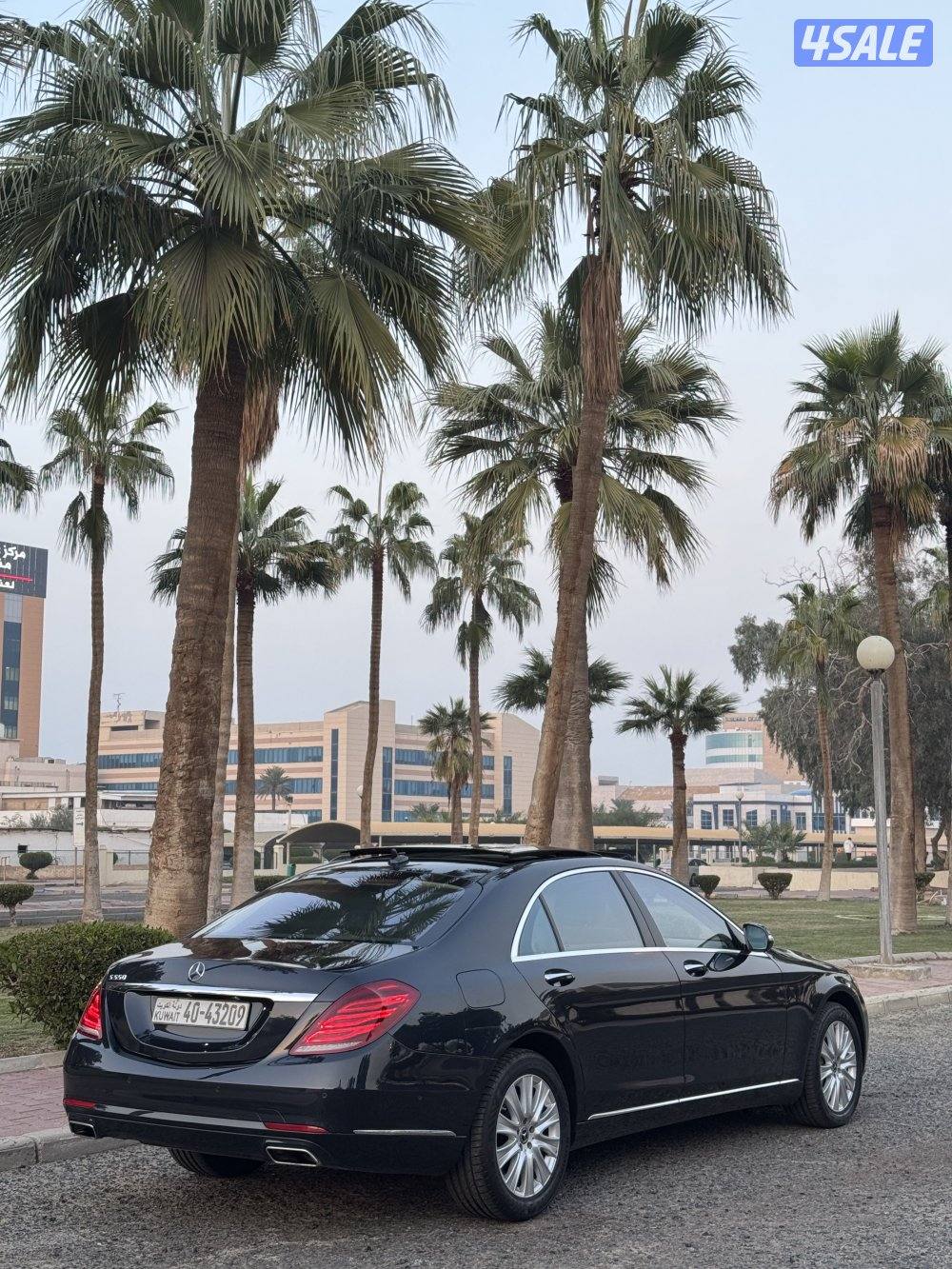 مرسيدس S550 موديل 2014 عداد 135 الف كيلو4