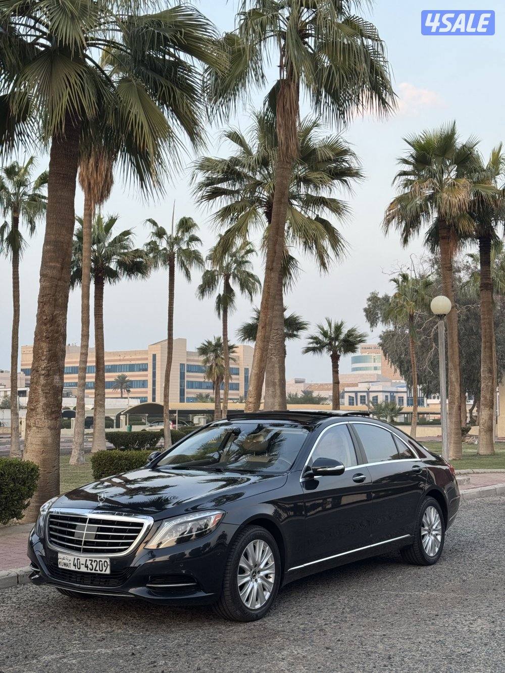 مرسيدس S550 موديل 2014 عداد 135 الف كيلو5