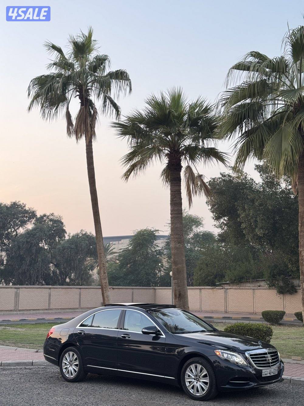 مرسيدس S550 موديل 2014 عداد 135 الف كيلو7