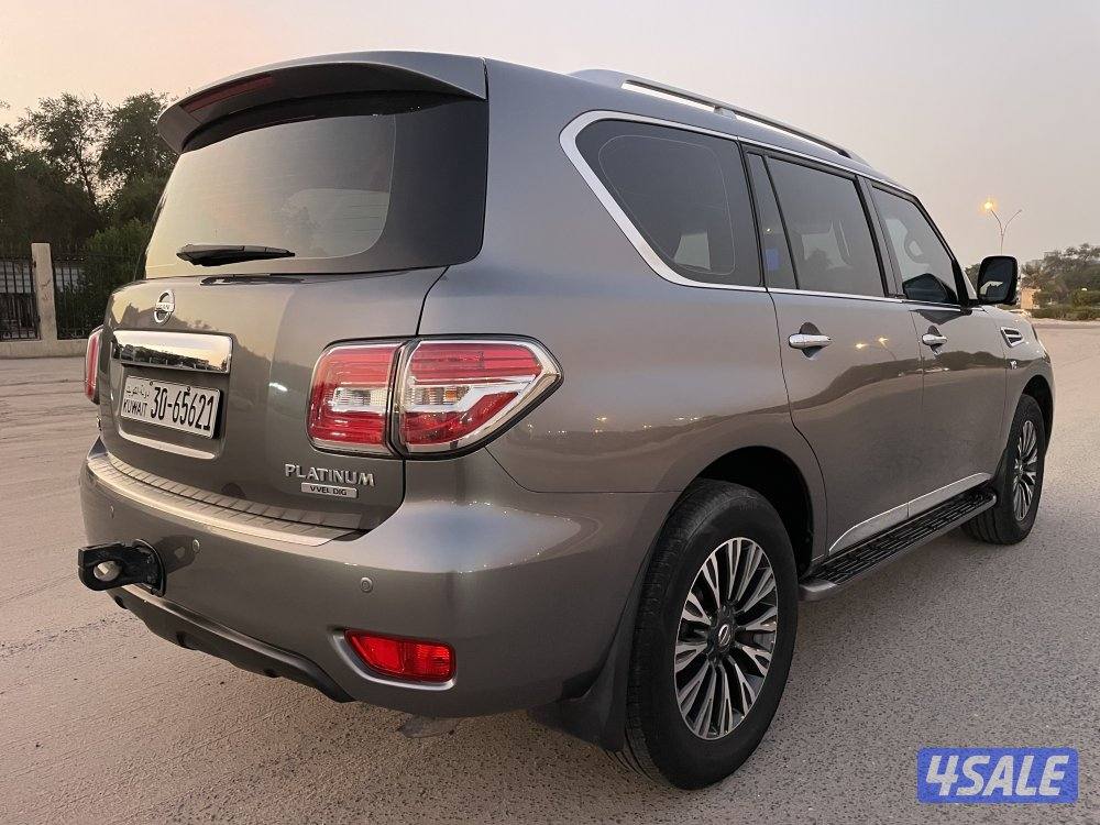 بيعه سريعه باترول بلاتنيوم ستي - موديل 2014 - صبغ وكاله - عداد349 km5