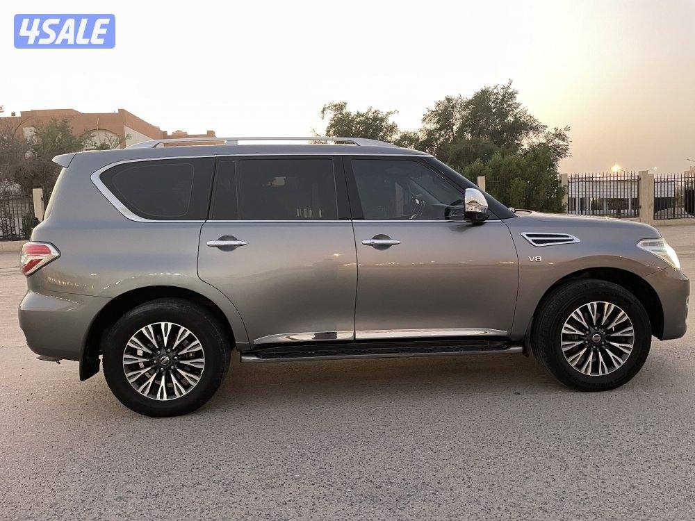 بيعه سريعه باترول بلاتنيوم ستي - موديل 2014 - صبغ وكاله - عداد349 km7