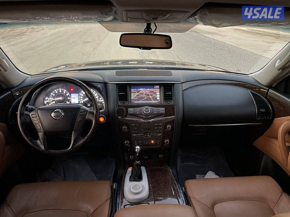 بيعه سريعه باترول بلاتنيوم ستي - موديل 2014 - صبغ وكاله - عداد349 km8