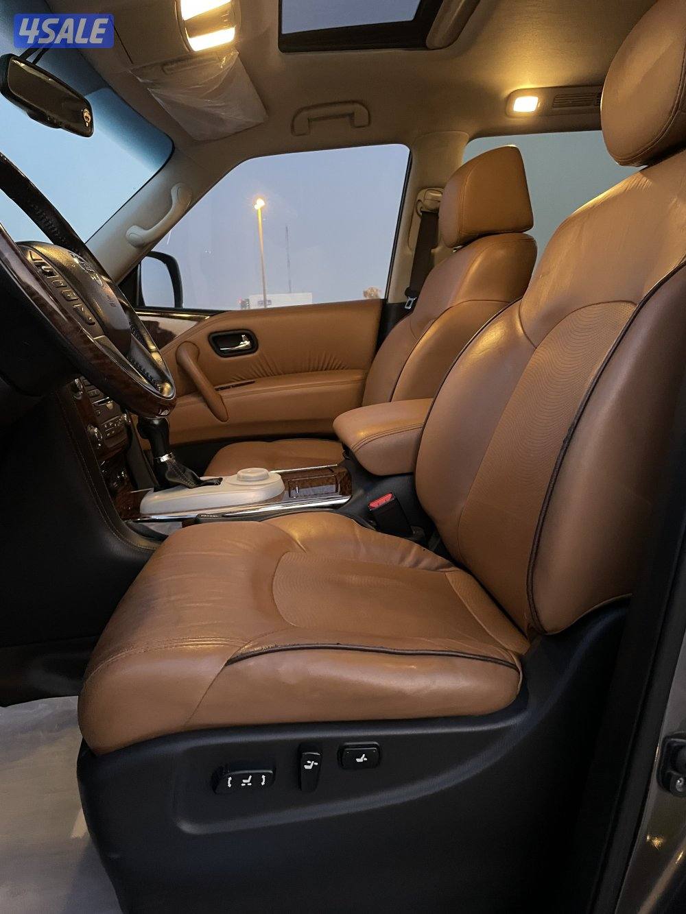 بيعه سريعه باترول بلاتنيوم ستي - موديل 2014 - صبغ وكاله - عداد349 km10