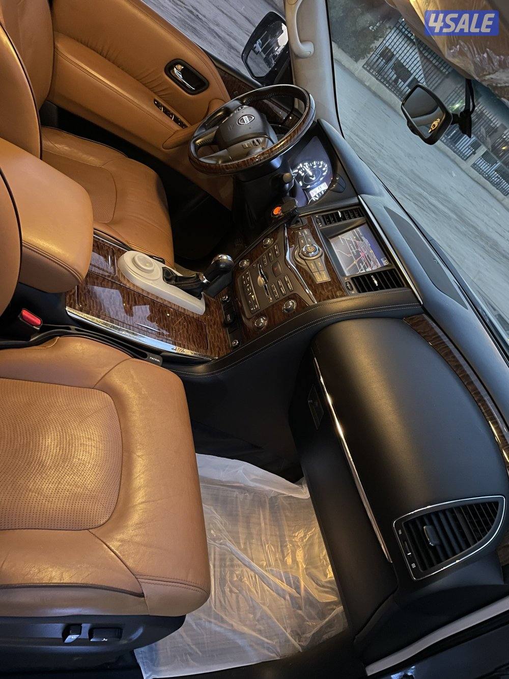 بيعه سريعه باترول بلاتنيوم ستي - موديل 2014 - صبغ وكاله - عداد349 km12