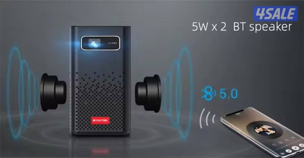 بروجيكتور جهاز عرض سينمائي منزلي LED ذكي أندرويد  1080 3D BYINTEK P209