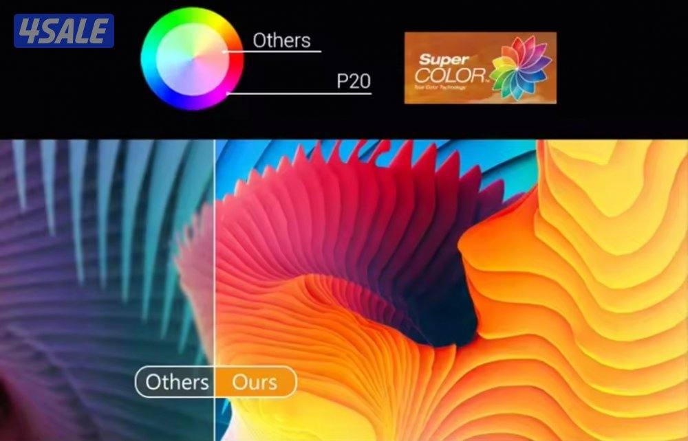 بروجيكتور جهاز عرض سينمائي منزلي LED ذكي أندرويد  1080 3D BYINTEK P208