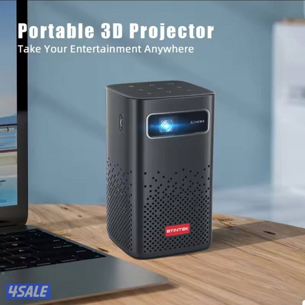 بروجيكتور جهاز عرض سينمائي منزلي LED ذكي أندرويد  1080 3D BYINTEK P200