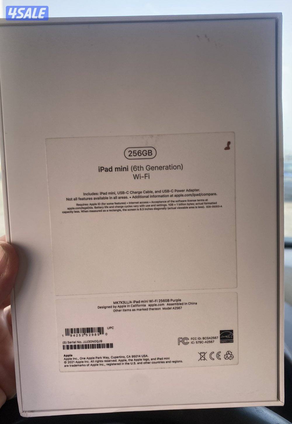 iPad mini 6 256 with box very clean1