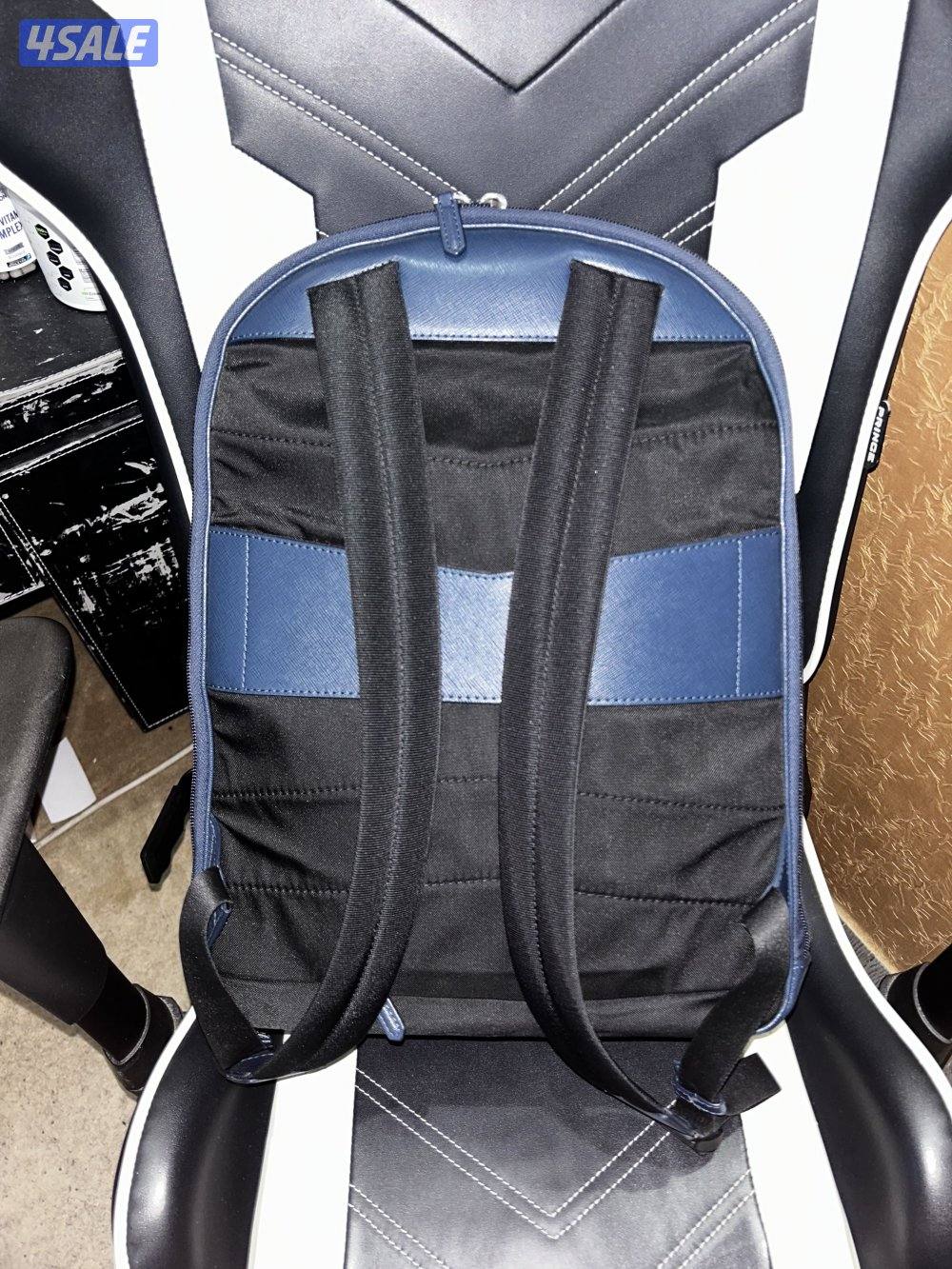 Mont blanc leather backpack3