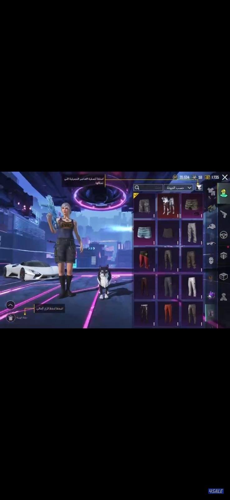 حساب ببجي للبيع ، لڤل ٧٧ قابل للمساومه14