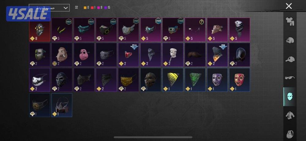 للبيع حساب 64 خوذه راكب الجحيم6