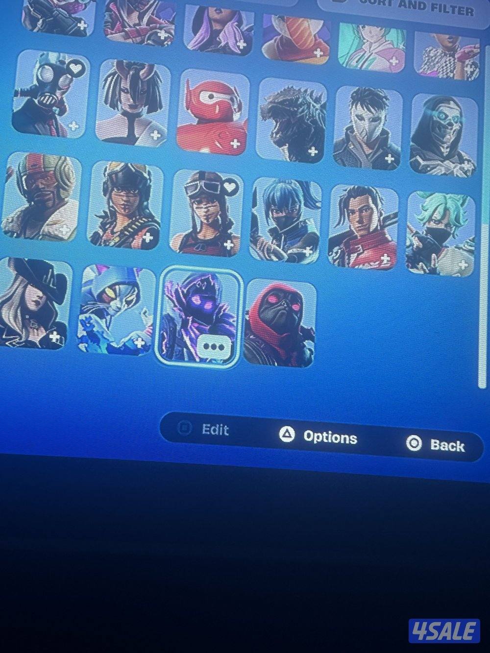 للبيع حساب فورت نايت2