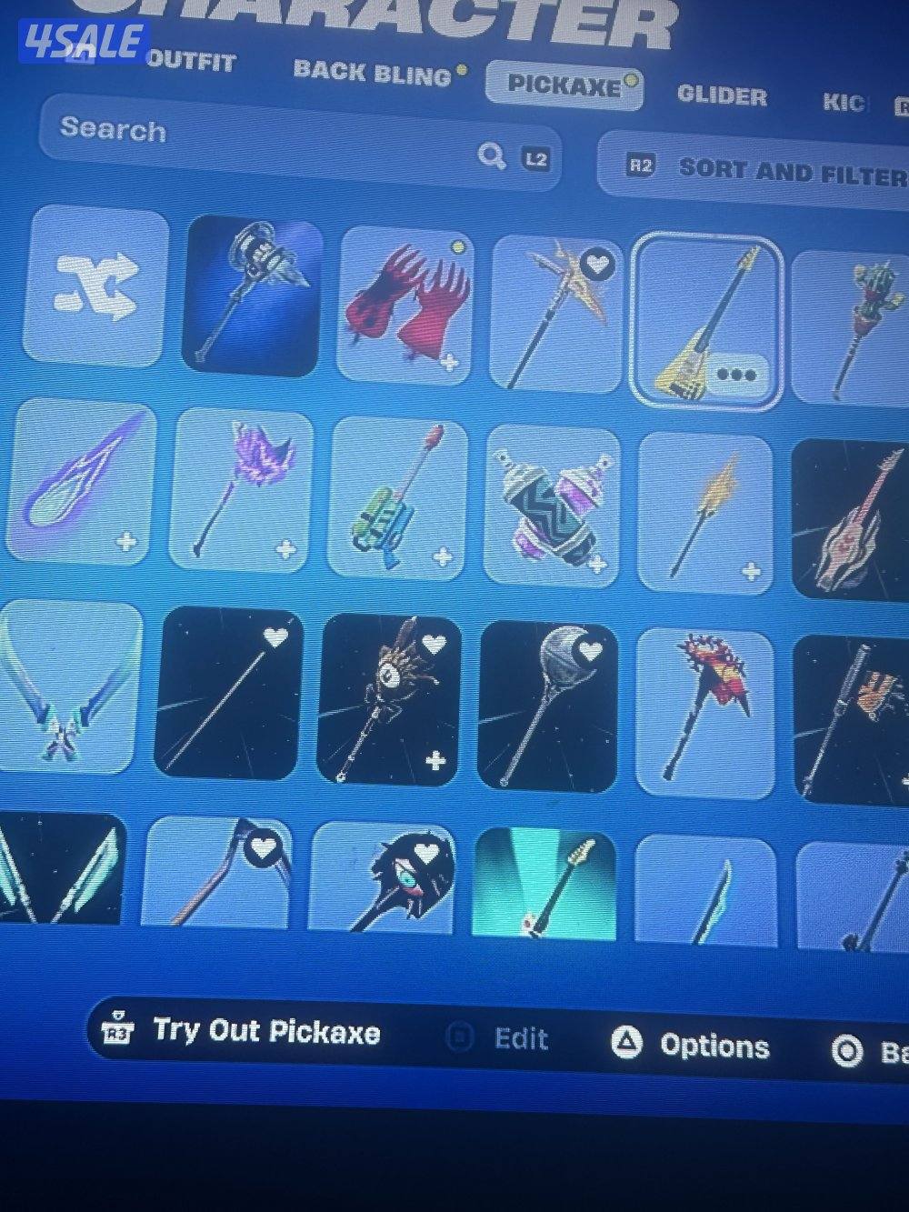 للبيع حساب فورت نايت3