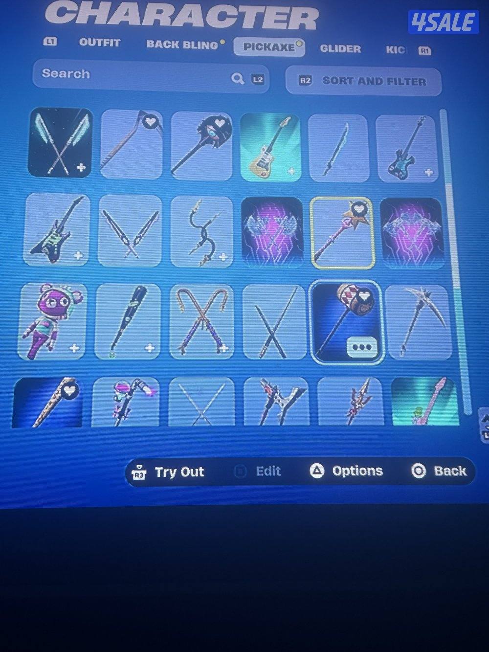 للبيع حساب فورت نايت4