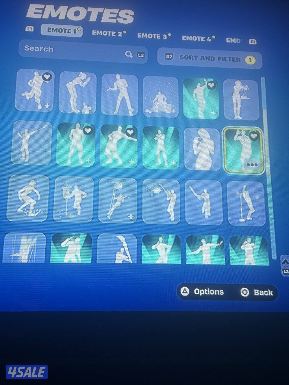 للبيع حساب فورت نايت7