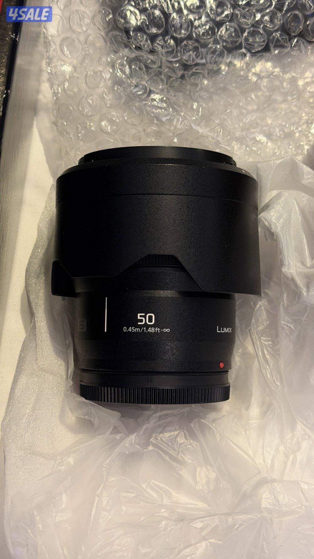 عدسة باناسونك Lumix S50mm 1.8 بحالة ممتازه تصلح لكاميرات L mount0