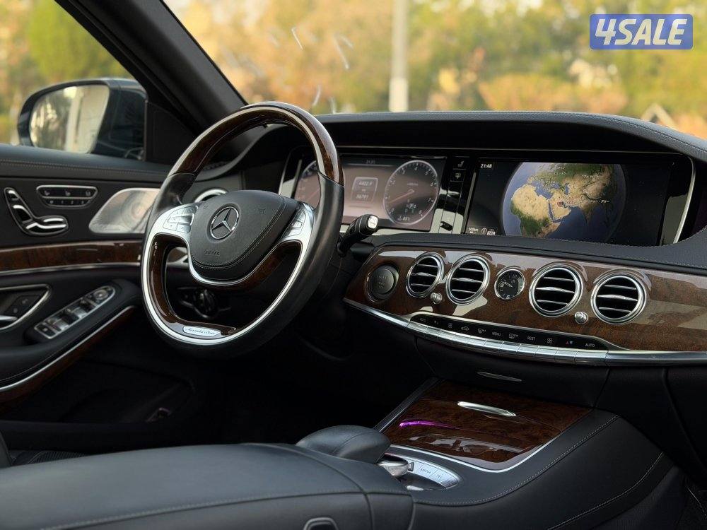 للبيع مرسيدس S550 موديل 2014 وارد اليابان9