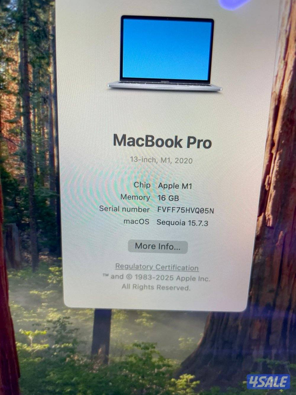 للبيع MacBook Pro M1  ماك برو5