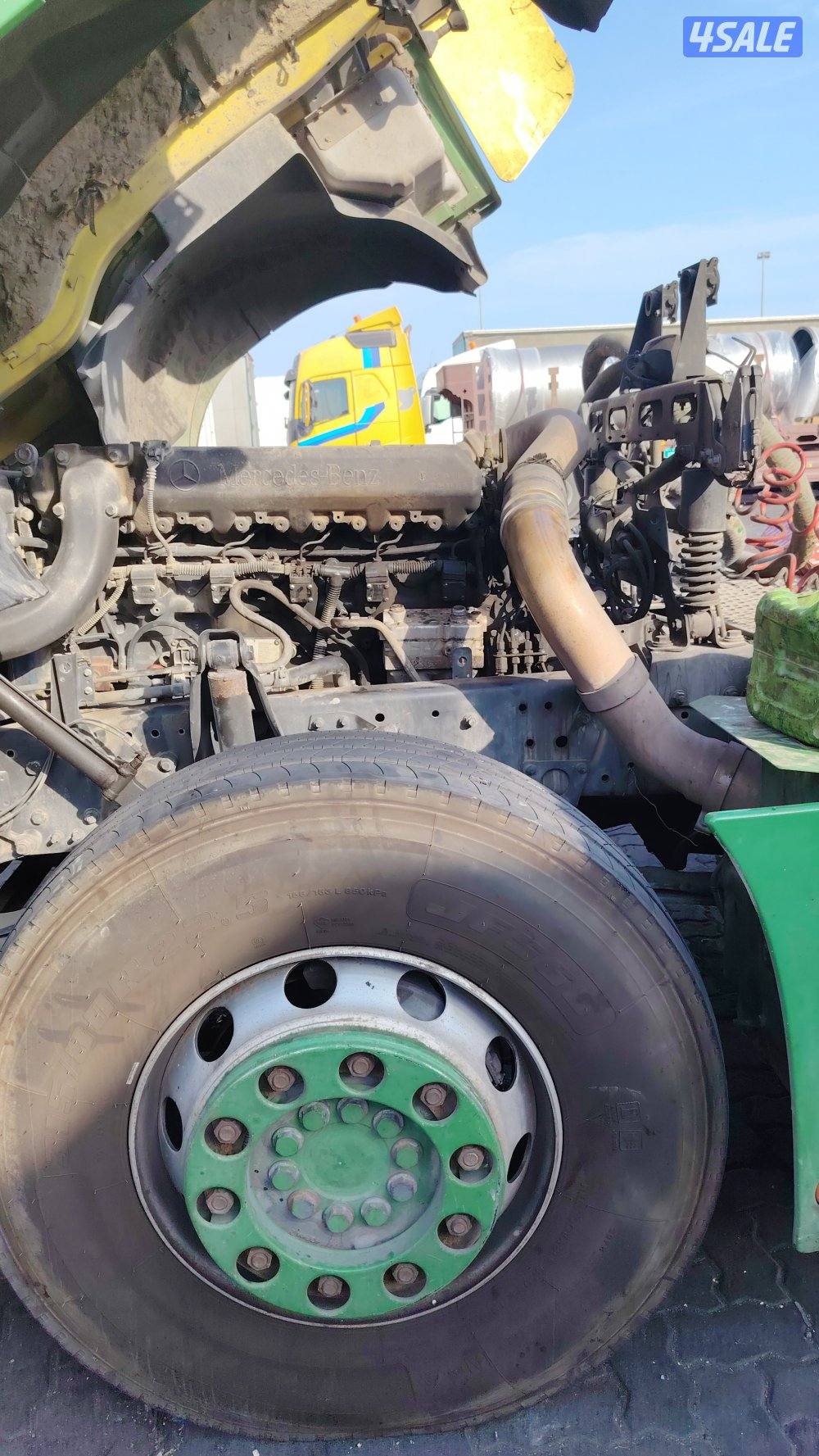 معلم ميكانيكي شاحنات مرسيدس ديزل +فاحص شراء شاحنات عبدالله العسكر أبوف5