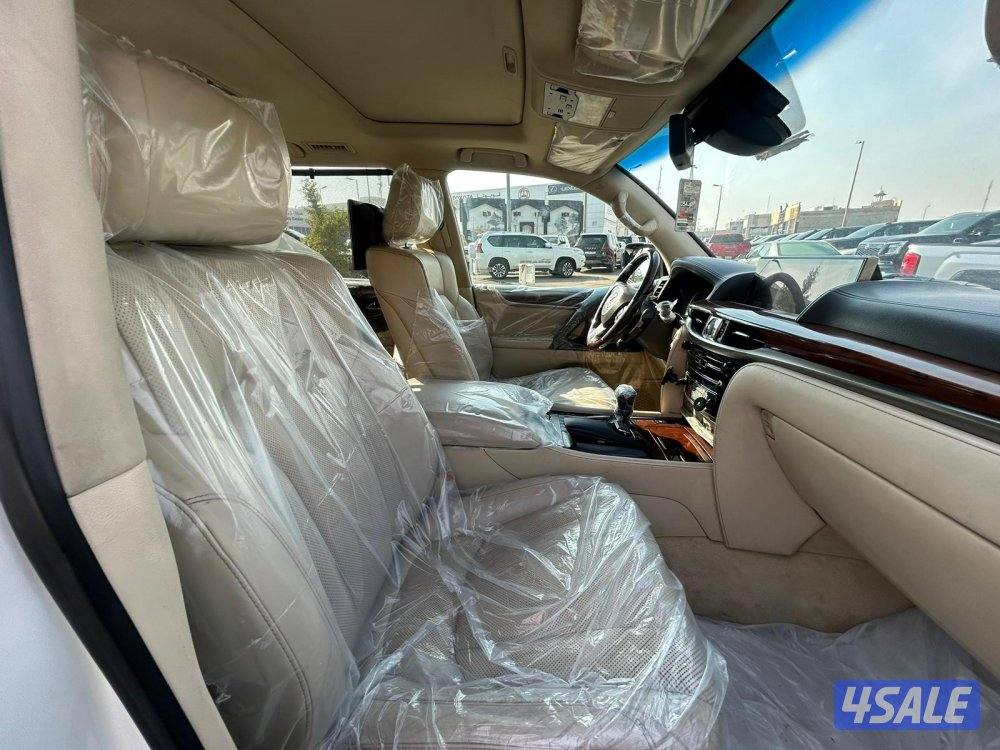 لكزس LX570 درجة اولى  موديل 2017 ماشى 387.000 k.m  وارد الخليج  .5