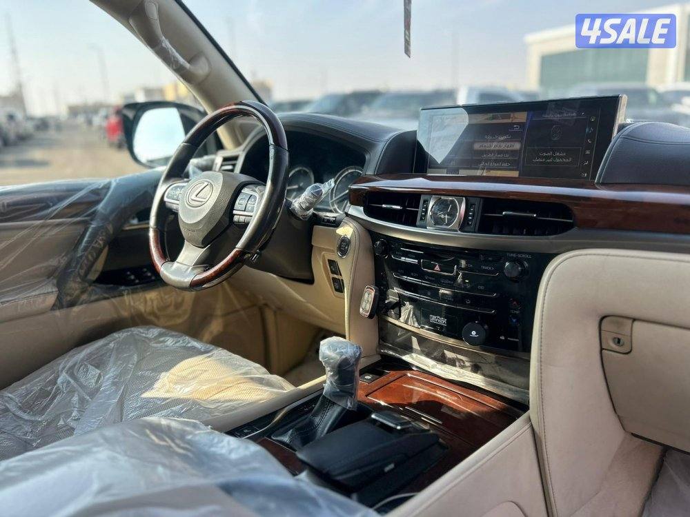 لكزس LX570 درجة اولى  موديل 2017 ماشى 387.000 k.m  وارد الخليج  .7