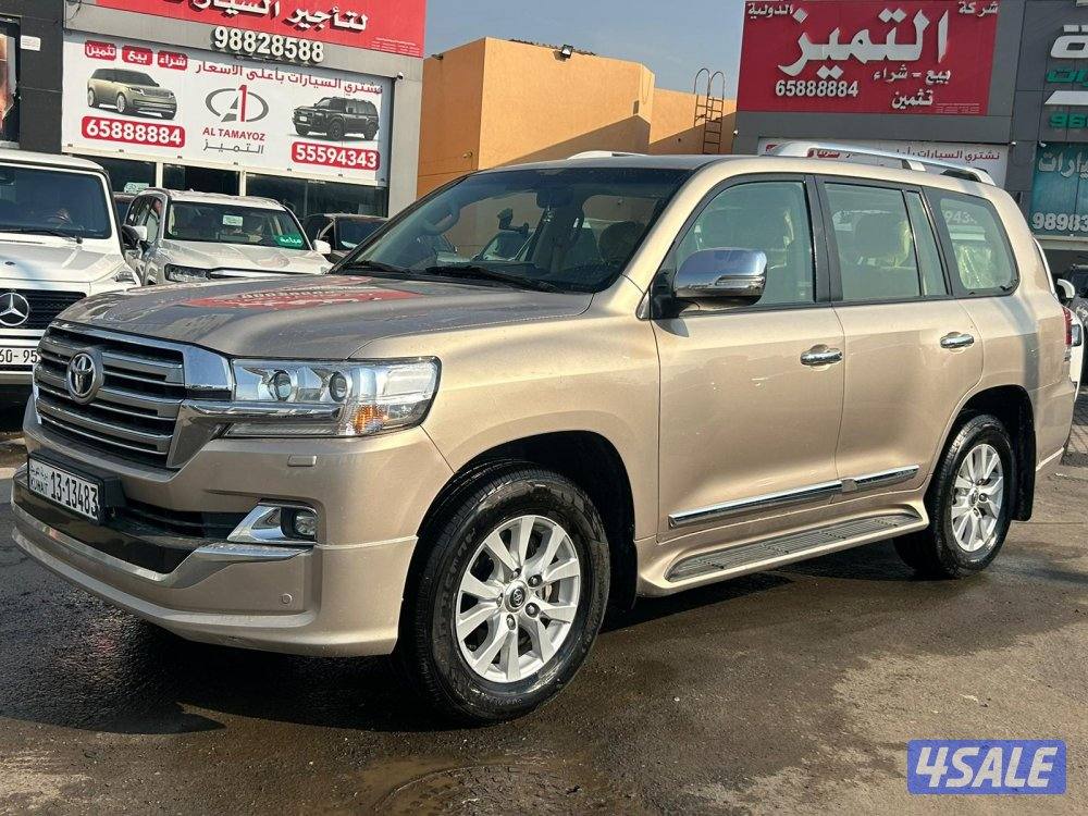 لاند كروزر GX.R. V8 موديل 2016 ماشى 217.000  k.m  وارد الساير .8