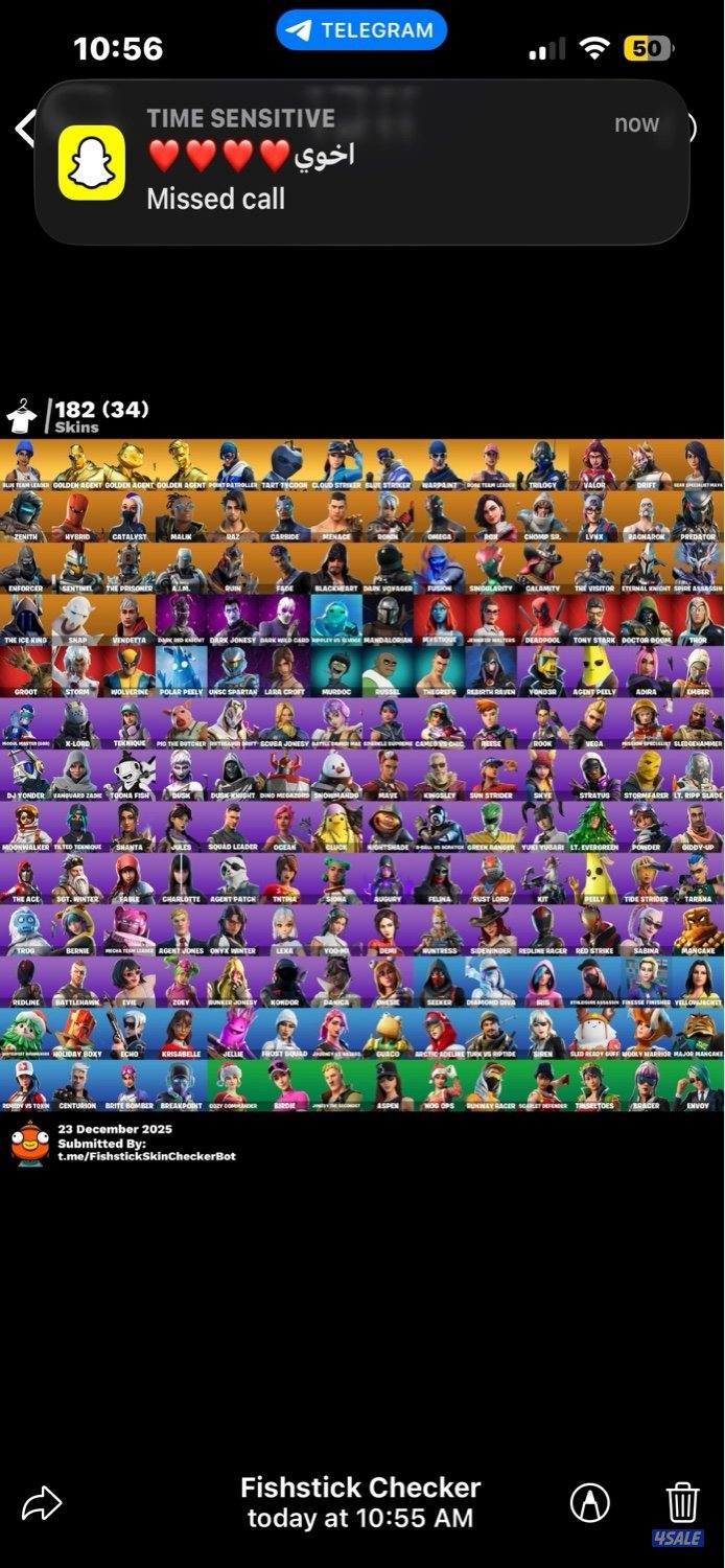 حساب فورت شوف الوصف0