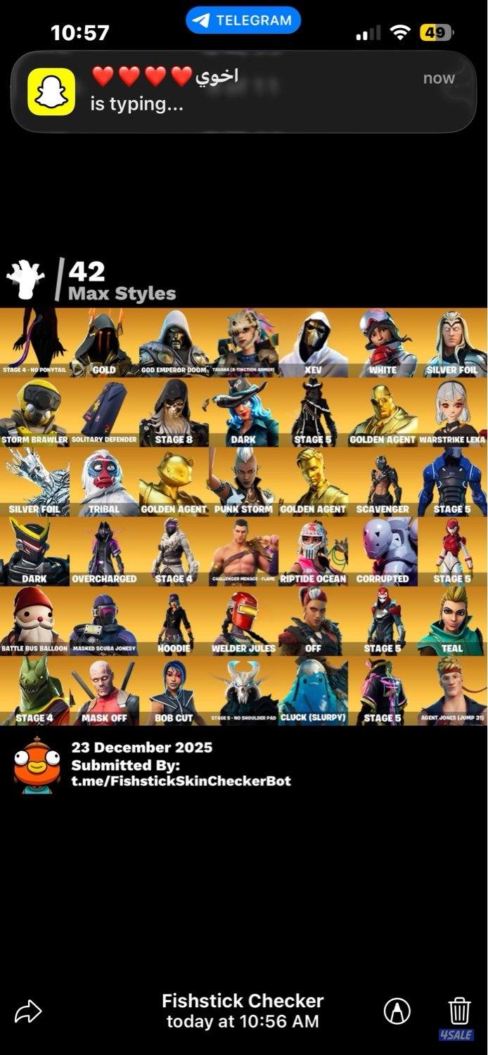 حساب فورت شوف الوصف6