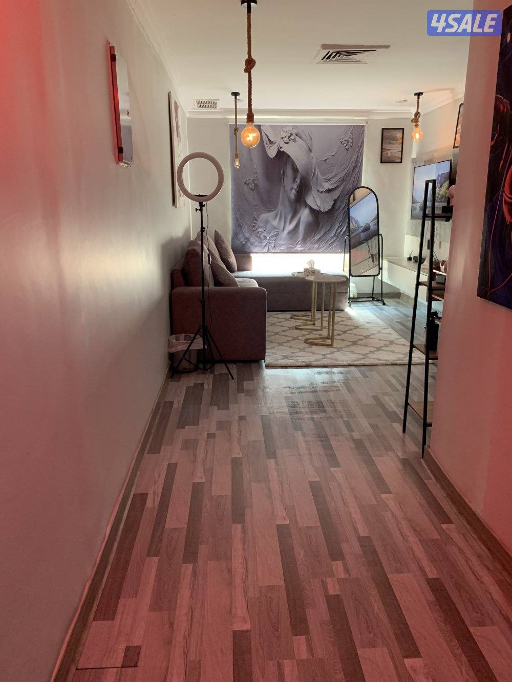 شقق للايجار خلو غرفة وصالة ومطبخ وحمام تشطيب سوبر لوكس3