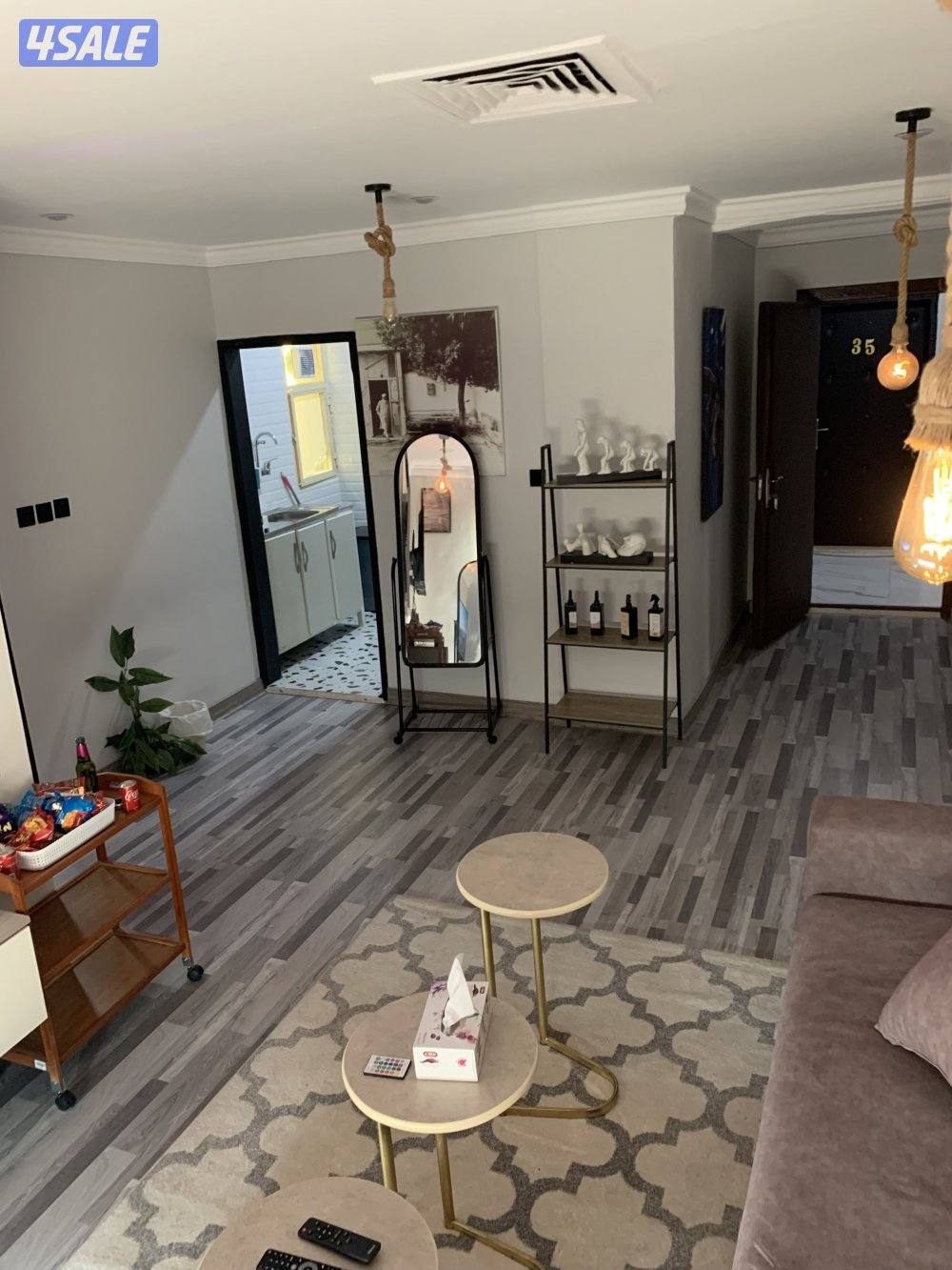 شقق للايجار خلو غرفة وصالة ومطبخ وحمام تشطيب سوبر لوكس4