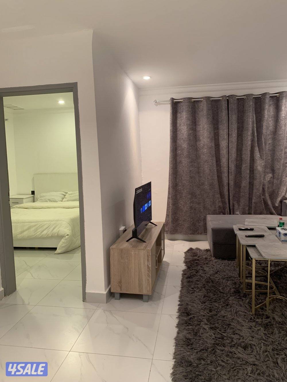 شقق للايجار خلو غرفة وصالة ومطبخ وحمام تشطيب سوبر لوكس10