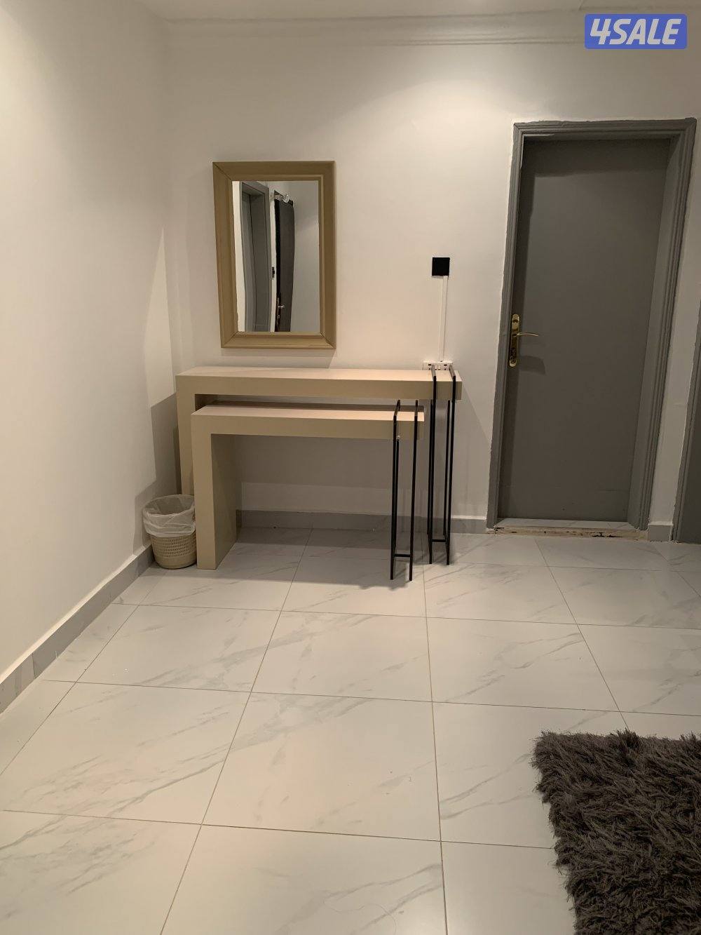 شقق للايجار خلو غرفة وصالة ومطبخ وحمام تشطيب سوبر لوكس13