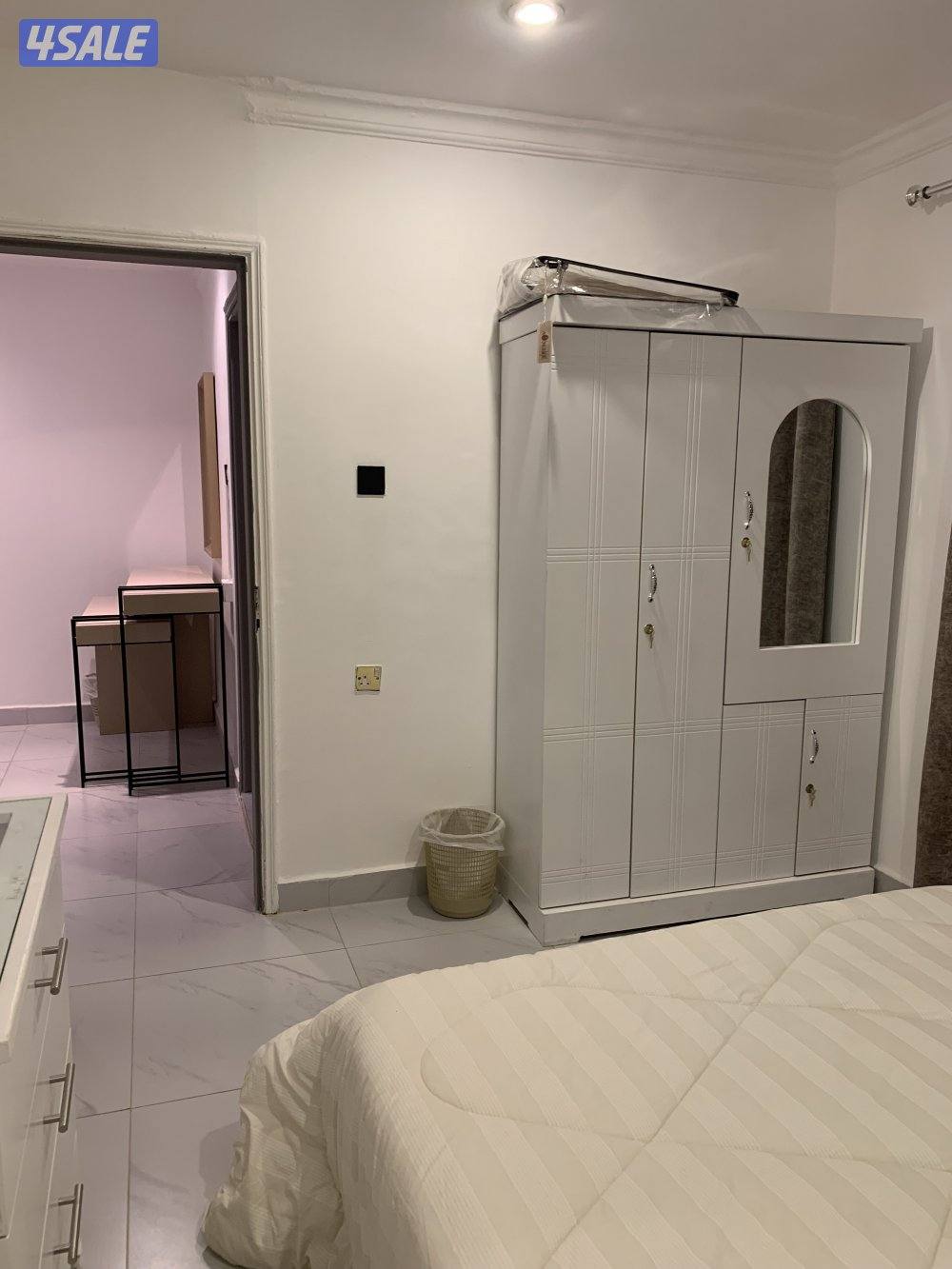 شقق للايجار خلو غرفة وصالة ومطبخ وحمام تشطيب سوبر لوكس14