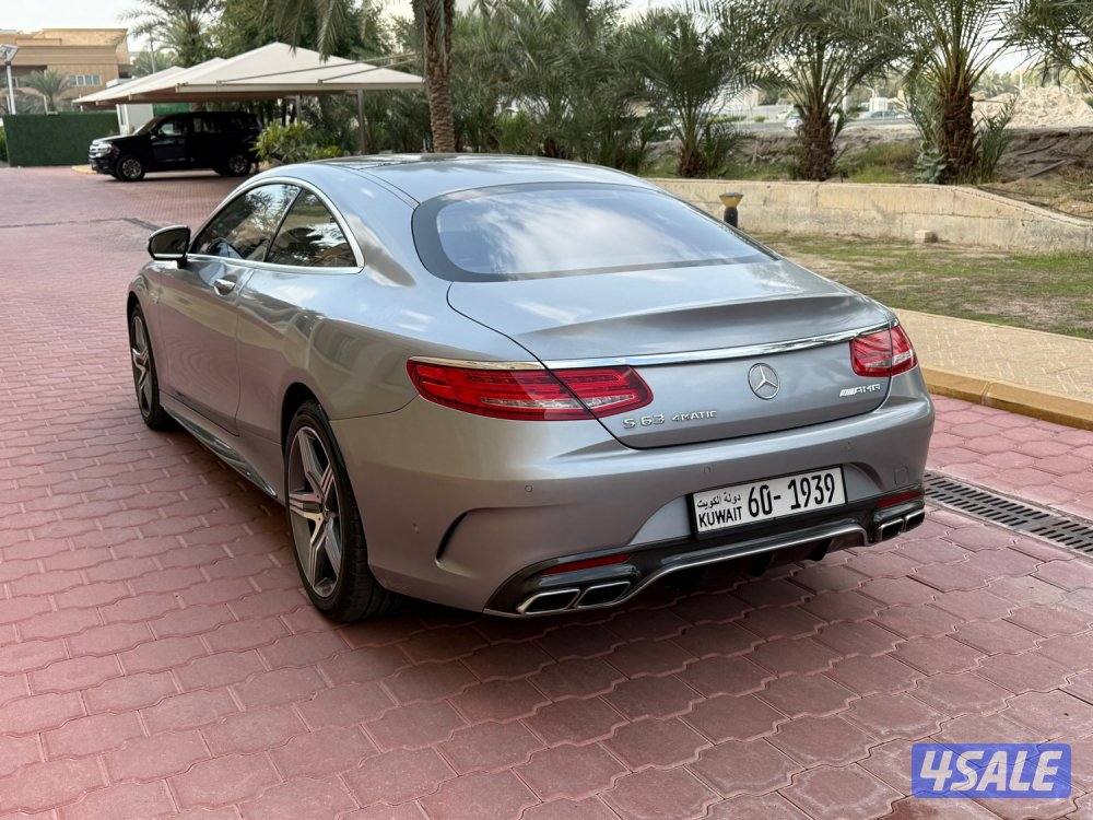 Silver 2015 AMG S63 4MATIC0