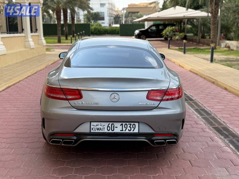 Silver 2015 AMG S63 4MATIC1