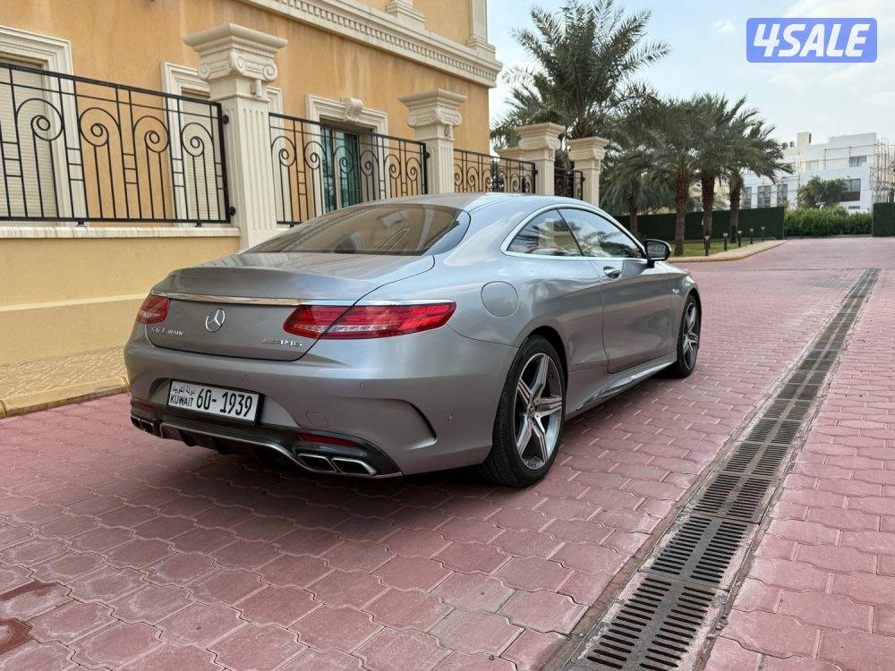 Silver 2015 AMG S63 4MATIC2