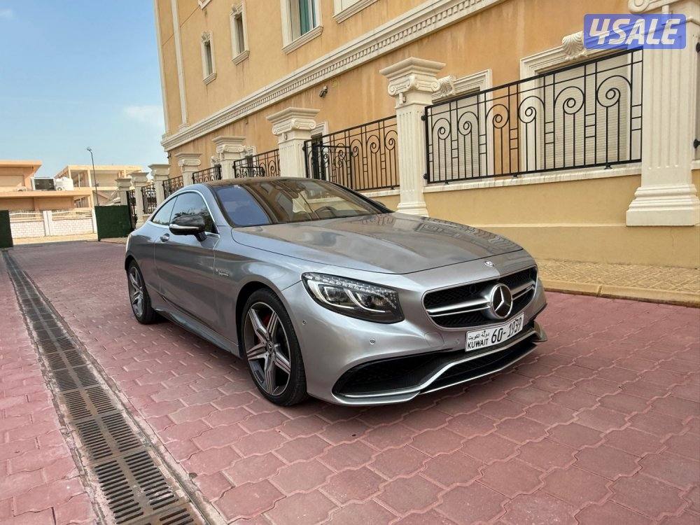Silver 2015 AMG S63 4MATIC4