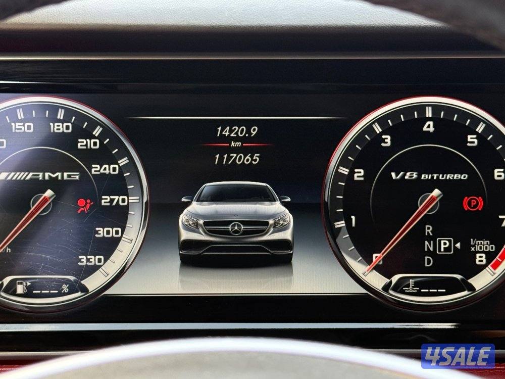 Silver 2015 AMG S63 4MATIC8