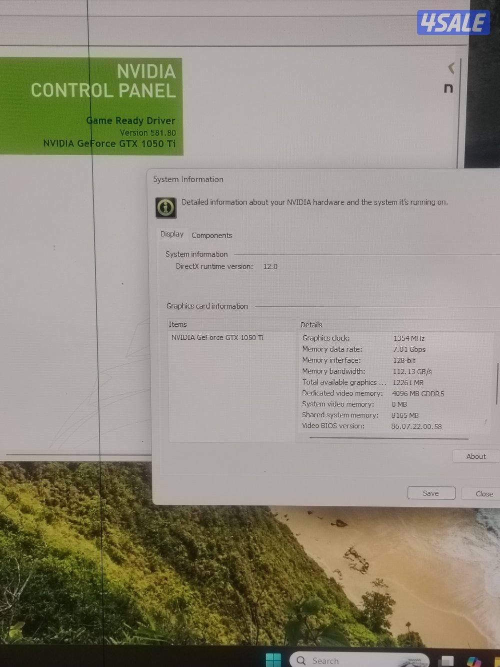 Intal Corei7 6th 16GB Ram 256ssd 1tbHHD Msi Nvidia GTX 1050ti 4GB8