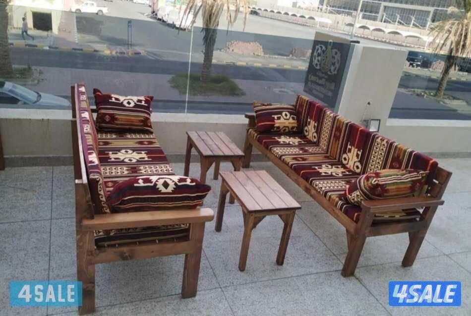 كراسي وجلسات خارجيه وداخليه تفصال وجاهز0