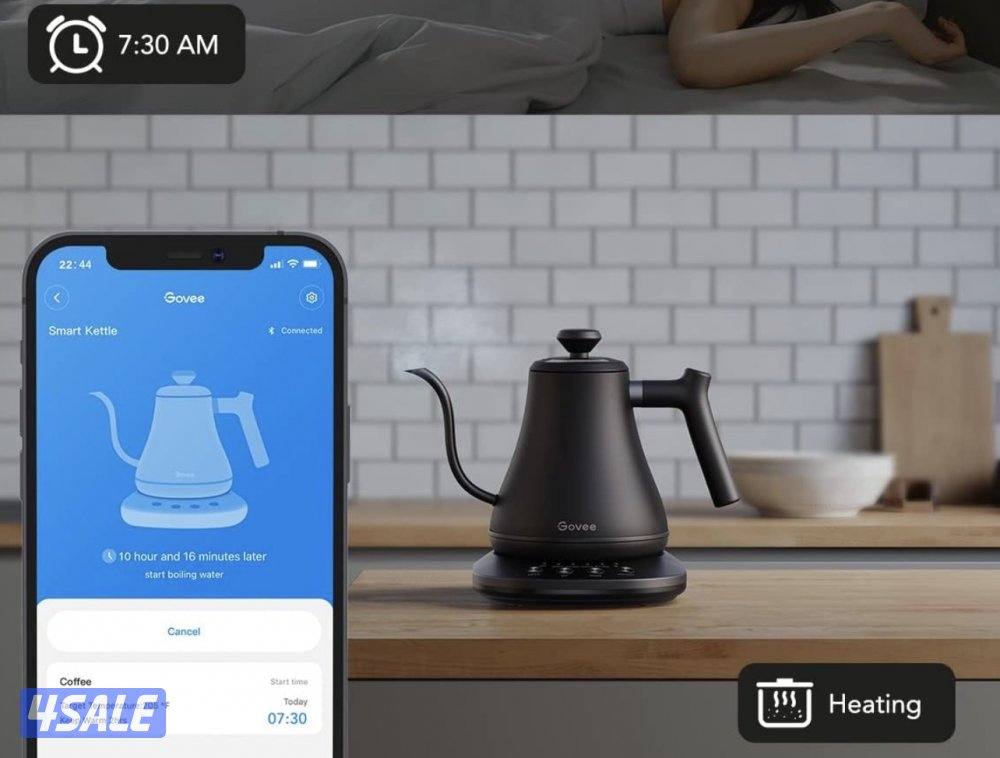 American Electronic kettle “Gevoo” WiFi Variable Temperature4