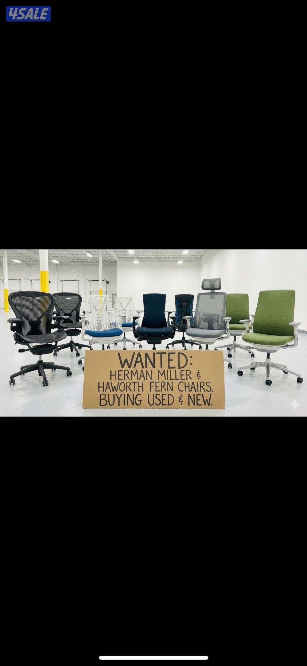 Wanted Herman Miller , steelcase, Haworth fern chairs2
