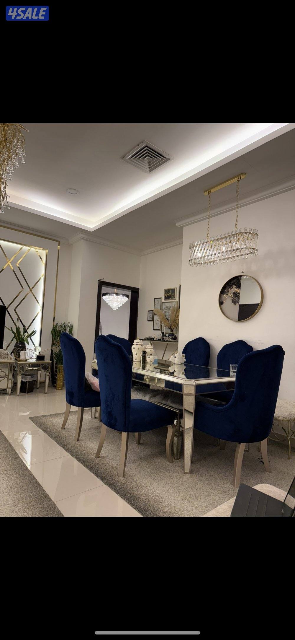 طاولة طعام 6 اشخاص من هوم سنتر0