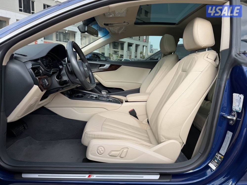 اودي A5 كوبيه 2018 عداد 95 الف كامل المواصفات سيرفيس منتظم2