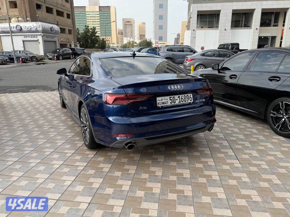 اودي A5 كوبيه 2018 عداد 95 الف كامل المواصفات سيرفيس منتظم3