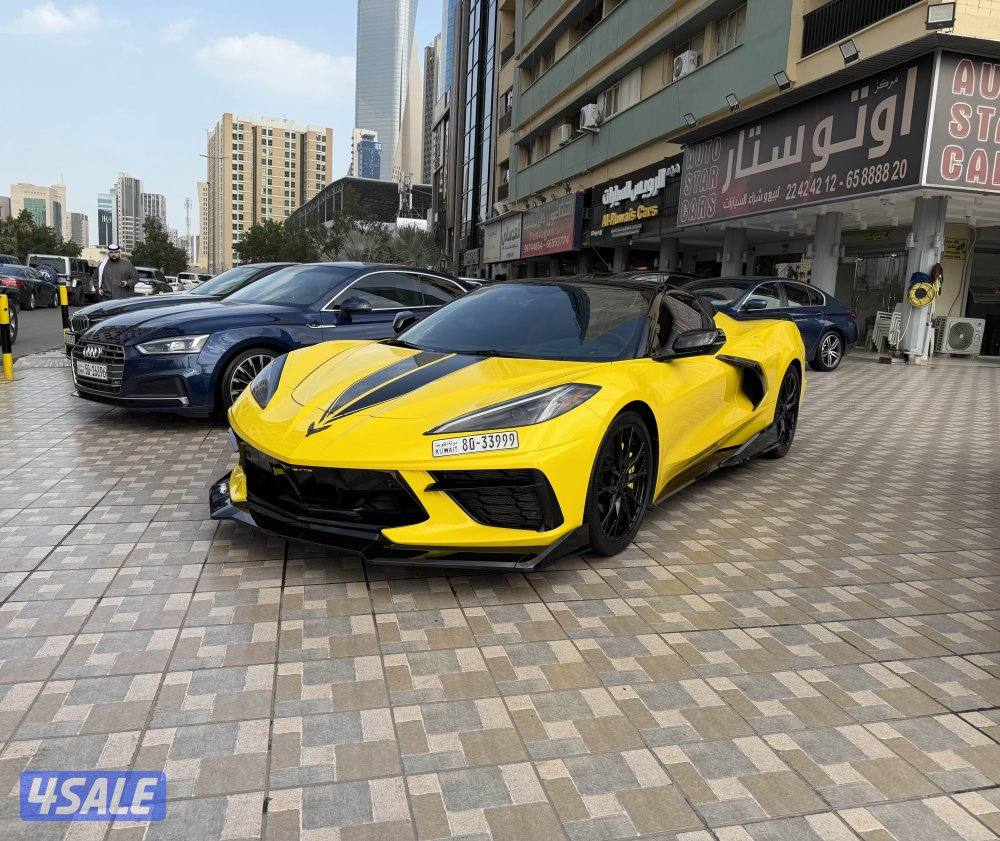 كورفت سبايدر C8_LT3 سنتغري موديل 2023 عداد 33 الف وكالة تحت الكفالة0