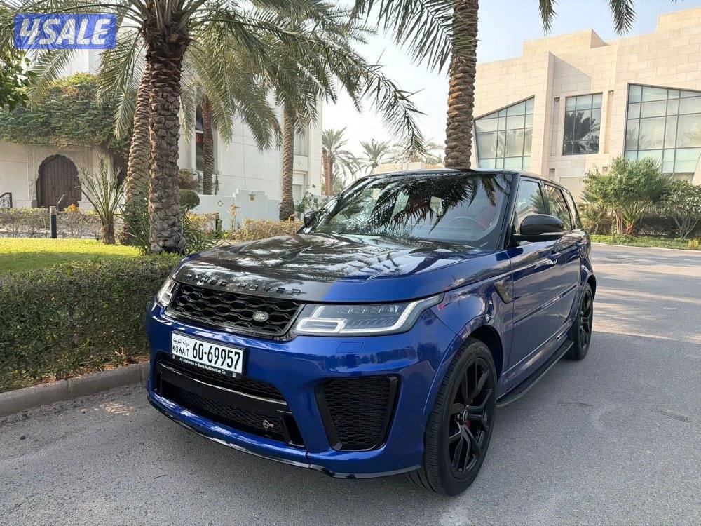 رانج روفر سبورت SVR موديل 2022 تحت الكفالة0