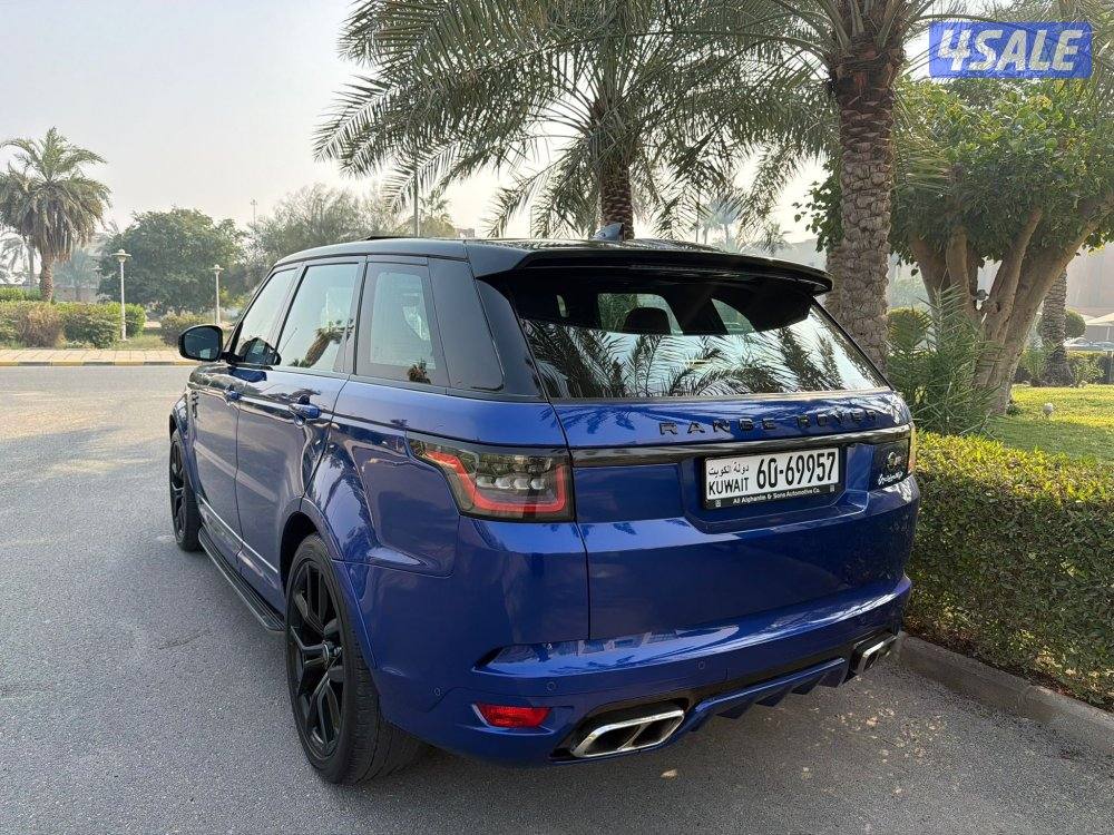 رانج روفر سبورت SVR موديل 2022 تحت الكفالة2