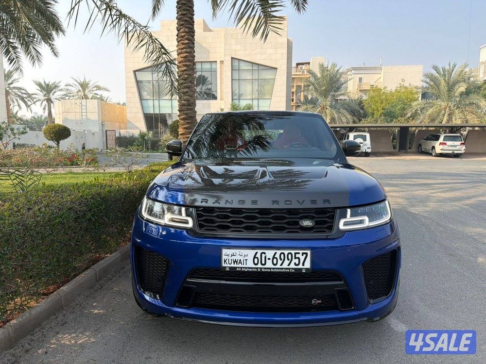رانج روفر سبورت SVR موديل 2022 تحت الكفالة6