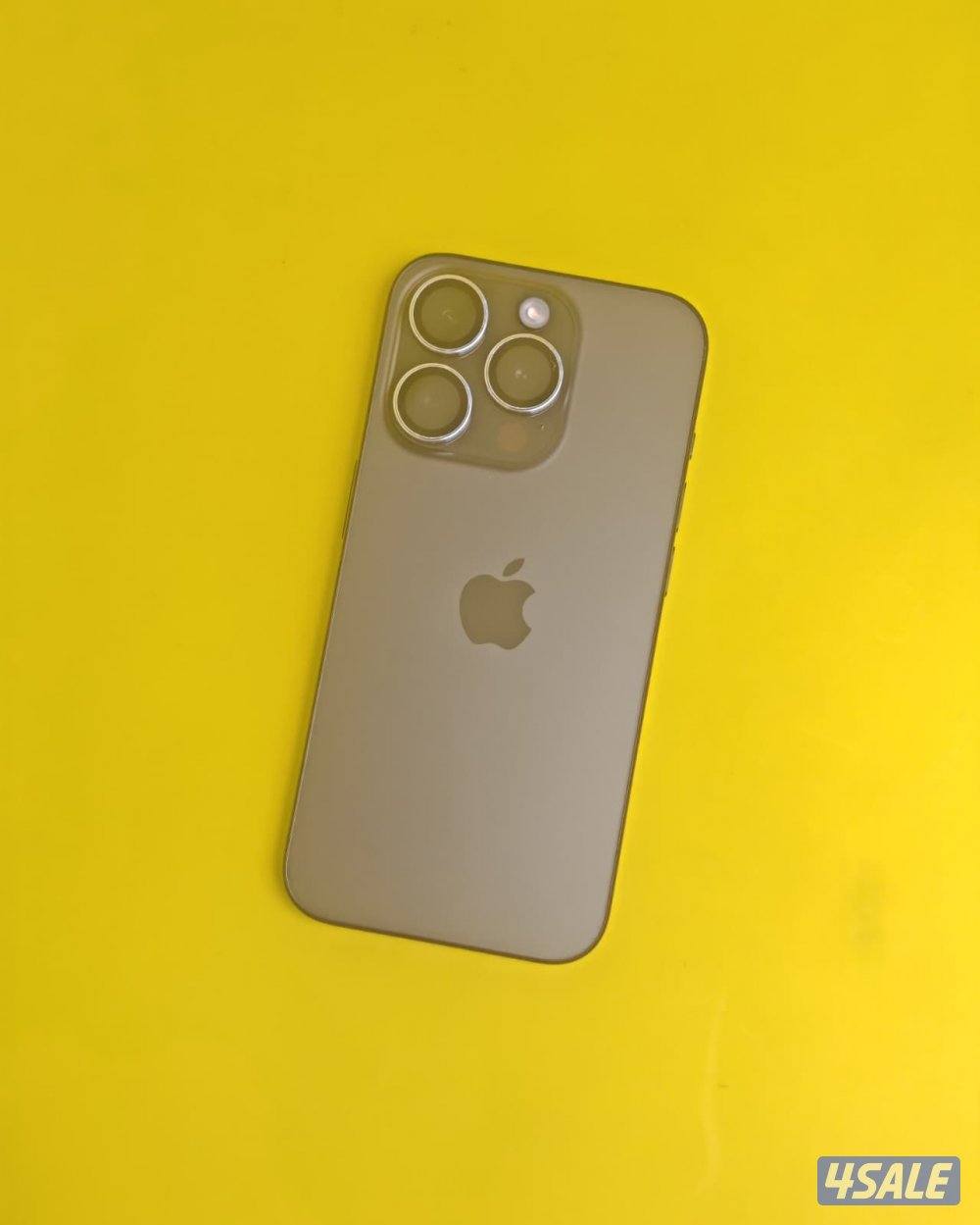 ايفون 15 برو – 256 جيجا – أسود  iPhone 15 Pro 256GB Black0